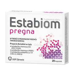 Estabiom Mama, UK aptek,dla kobiet w ciąży, 20 kapsułek