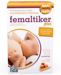 FEMALTIKER PLUS UK - Na Problemy z Laktacją, 12 saszetek/ POLSKA APTEKA W UK