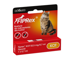 Fiprex -spot on - roztwórna na kleszcze, pchły i wszy / Dla Kotów (Happs , sabunol), UK apteka , UK sklep zoologiczny