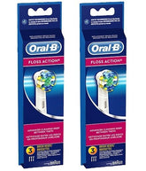 Oral B Floss Action - Końcówki do szczoteczek oral b / colgate FLOSS ACTION 6szt