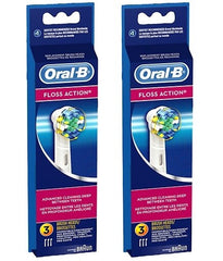 Oral B Floss Action - Końcówki do szczoteczek oral b / colgate FLOSS ACTION 6szt