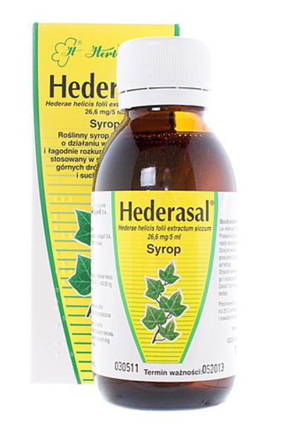 HEDERASAL SYROP NA KASZEL, HERBAPOL, APTEKA W UK