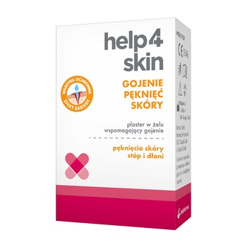 Help4skin UK , Plaster w żelu, szybkie gojenie. POLSKA APTEKA W UK