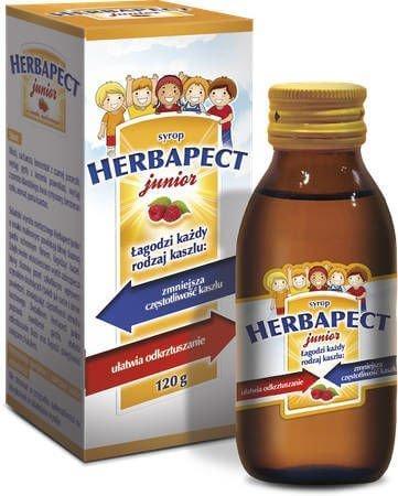 HERBAPECT UK Junior syrop -Naturalny Syrop Łagodzący Kaszel u Dzieci