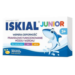ISKIAL JUNIOR kapsułki do żucia - 30 kaps./ Wspiera Odporność, UK apteka , UK sklep online