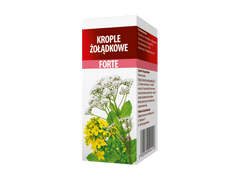 Krople Żołądkowe UK , FORTE - Płyn roślinny , ból brzucha, wzdęcia, niestrawność 39ml. POLSKIE LEKI W UK