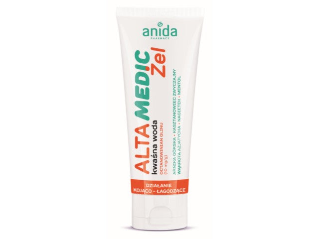 Kwaśna Woda w żelu UK 100ml- Działanie kojąco łagodzące, UK apteka , UK sklep online