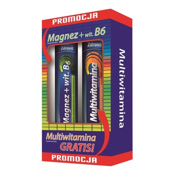 Magnez , witamina b6 , multiwitamina , musujące, Polska apteka w UK