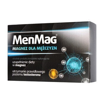 MenMag - Magnez B6 Cynk dla mężczyzn.POLSKA APTEKA W UK
