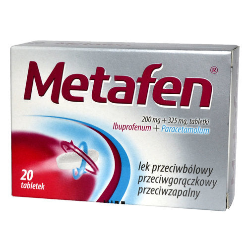 METAFEN - 20 tabletek / SZYBKA WYSYŁKA UK / APTEKA / LEKI