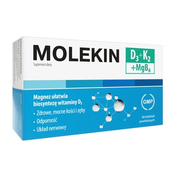 MOLEKIN D3 K2 B6 MAGNEZ UK - POLSKA APTEKA W UK