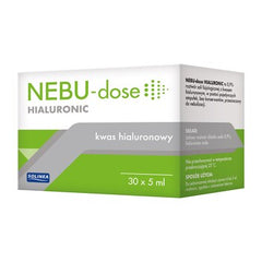 Nebu-Dose UK hialuronic - izotoniczny roztwór do nosa x 30amp. z kwasem hialuronowym
