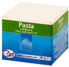 Pasta Cynkowa 20g UK- wysuszająca pasta na trądzik