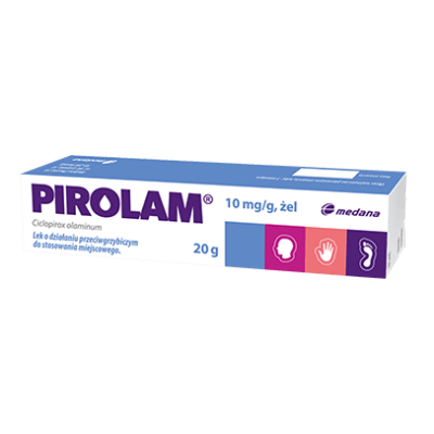 PIROLAM ŻEL UK - Przeciwgrzybiczny 20g / POLSKA APTEKA W UK