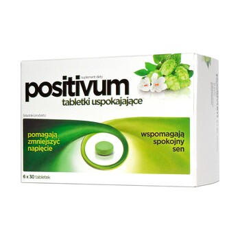 POSITIVUM UK - tabletki uspokajające. POLSKA APTEKA - LEKI