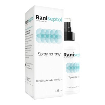 Raniseptol Spray Na Rany 125ml UK - Dla dzieci i Dorosłych. POLSKA APTEKA W UK