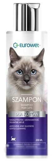 Szampon dla kotów 200ml pielęgnacja skóry i sierści Ragdoll, Maine coon, Długowłose
