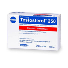 Testosterol 250 UK - suplement diety dla osób aktywnych siłowo (30 tabletek) POLSKA APTEKA W UK