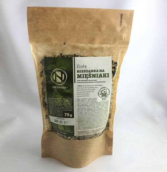 Mieszanka ziół na mięśniaki macicy - Polska Apteka w UK