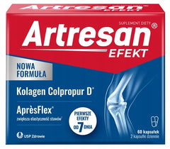 Artresan Efekt UK - 30 tab. Przyspiesza odbudowe chrząstki stawowej. POLSKA APTEKA UK