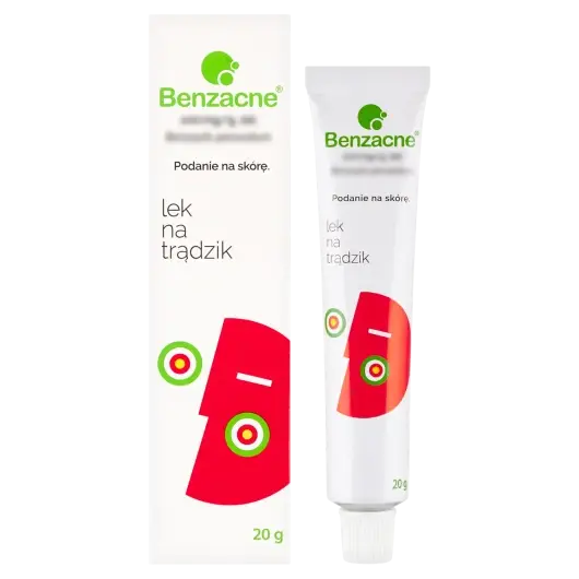 Benzacne - Żel na Trądzik u nastolatków oraz osób dorosłych