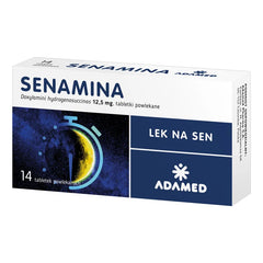 Senamina 14 tabletek, ułatwiających zasypianie
