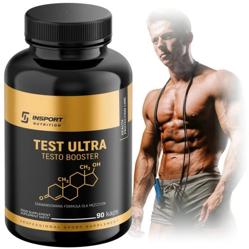 TRIBULUS Booster TESTOSTERONU Tabletki Buzdyganek MACA Libido CYNK
