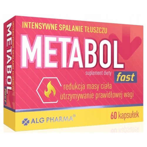 Metabol Fast 60 kapsułek Alg Pharma – wsparcie metabolizmu
