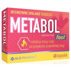 Metabol Fast 60 kapsułek Alg Pharma – wsparcie metabolizmu
