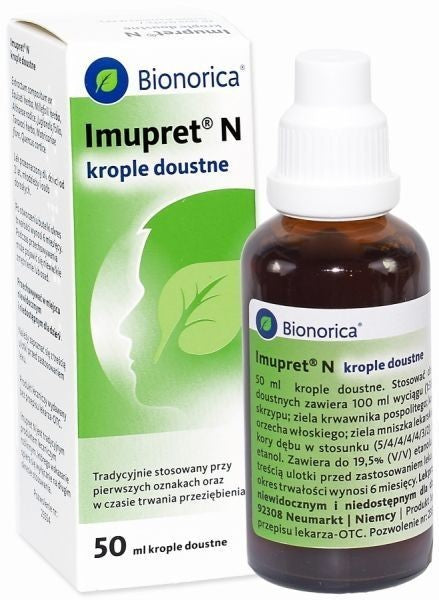 Imupret N dla dzieci, naturalny preparat na przeziębienie
,ziołowy lek na odporność