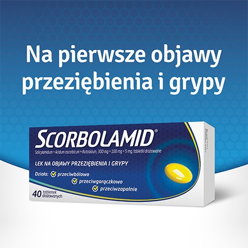 scorbolamid podnosi odporność i przyczynia się do szybszego powrotu do zdrowia