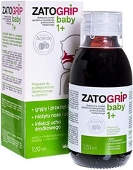 ZAROGRIP 1+ , SYROP NA PRZEZIĘBIENIE