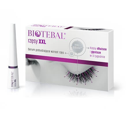 Biotebal Rzęsy XXL, Serum pobudzające wzrost rzęs