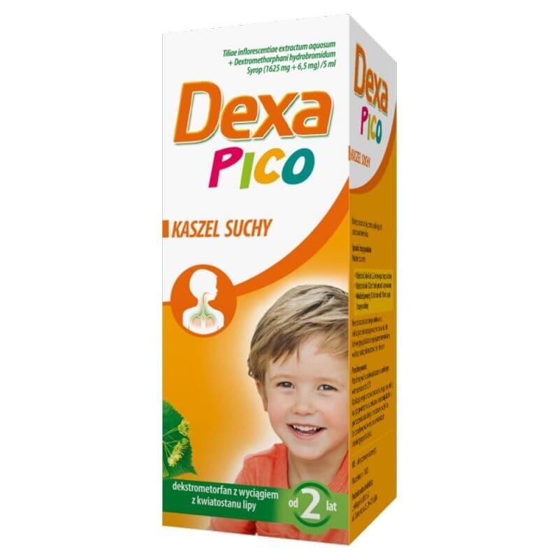 DEXAPICO UK , kaszel suchy, POLSKA APTEKA W UK