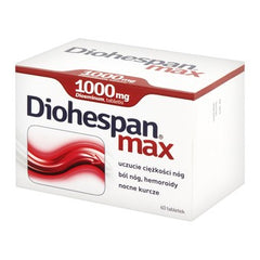 DIOHESPAN MAX UK , 60 tabletek, 1000mg, POLSKA APTEKA W UK