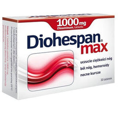 DIOHESPAN MAX UK - 30 tabletek 1000mg / POLSKA APTREKA W UK / WYSYŁKA 24h