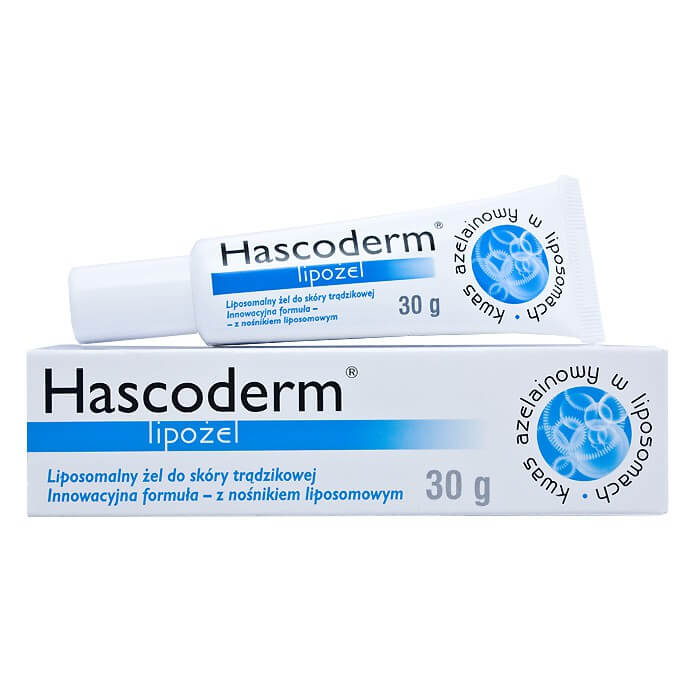 HASCODERM UK LIPOŻEL, ŻEL NA TRĄDZIK, 30g / POLSKA APTEKA W UK