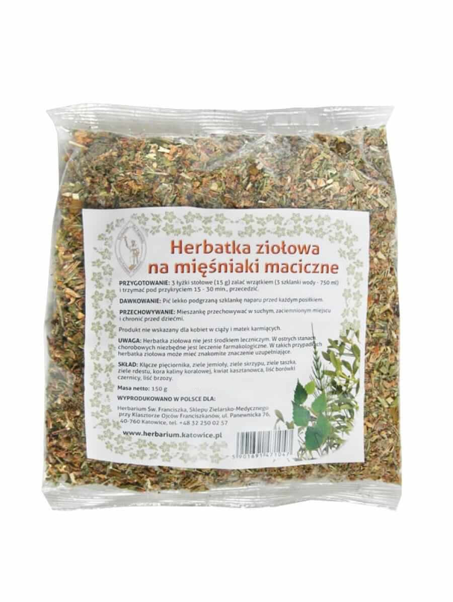 Herbatka ziołowa na mięśniaki maciczne / polska apteka w uk
