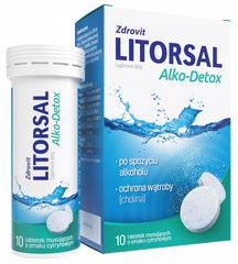 LITORSAL ALKO DETOX, REGENERACJA PO ALKOHOLU, POLSKIE LEKI W UK