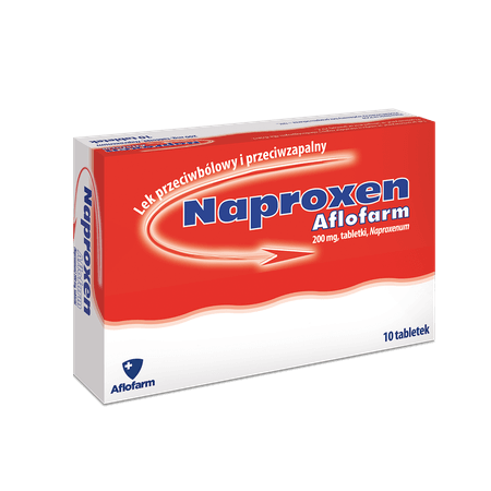 NAPROXEN UK - 10 tabletek przeciwbólowych, POLSKA APTEKA w UK