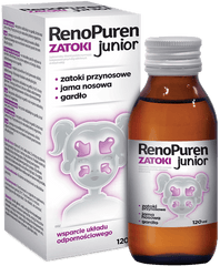 RENOPUREN ZATOKI JUNIOR UK - Syrop na zatoki dla dzieci / POLSKA APTEKA W UK