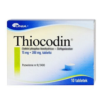 THIOCODIN UK - 10 tabletek / POLSKA APTEKA W UK 