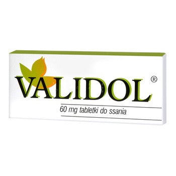 VALIDOL, 10 tabletek do ssania, USPOKOJENIE