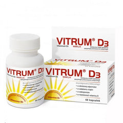 VITRUM D3, WITAMINA D3 1000jm, POLSKA APTEKA_UK