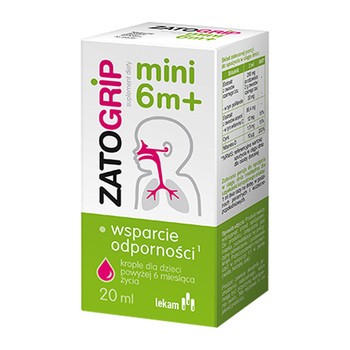 ZATOGRIP MINI, WSPOMAGANIE ODPORNOŚCI U NIEMOWLĄT, APTEKA LEKI UK