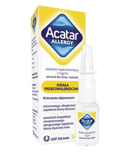 Acatar Allergy - Przeciwalergiczny spray do nosa, alergia sezonowa / UK APTEKA / SZYBKA WYSYŁKA