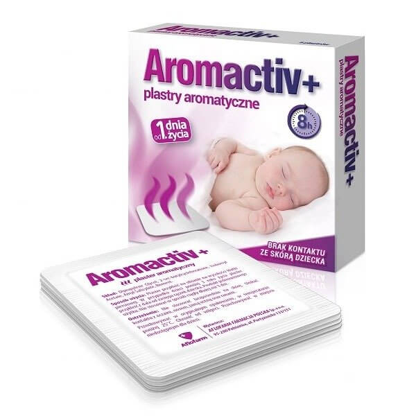 AROMACTIV UK - plastry aromatyczn dla niemowląt. POLSKA APTEKA W UK