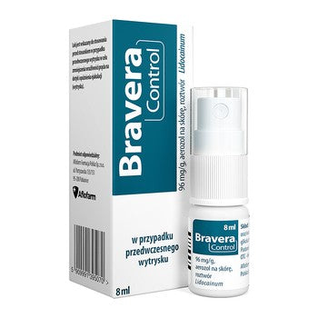 BRAVERA CONTROL UK - Spray wydłużający stosunek ( dla mężczyzn)  / POLSKA APTEKA W UK