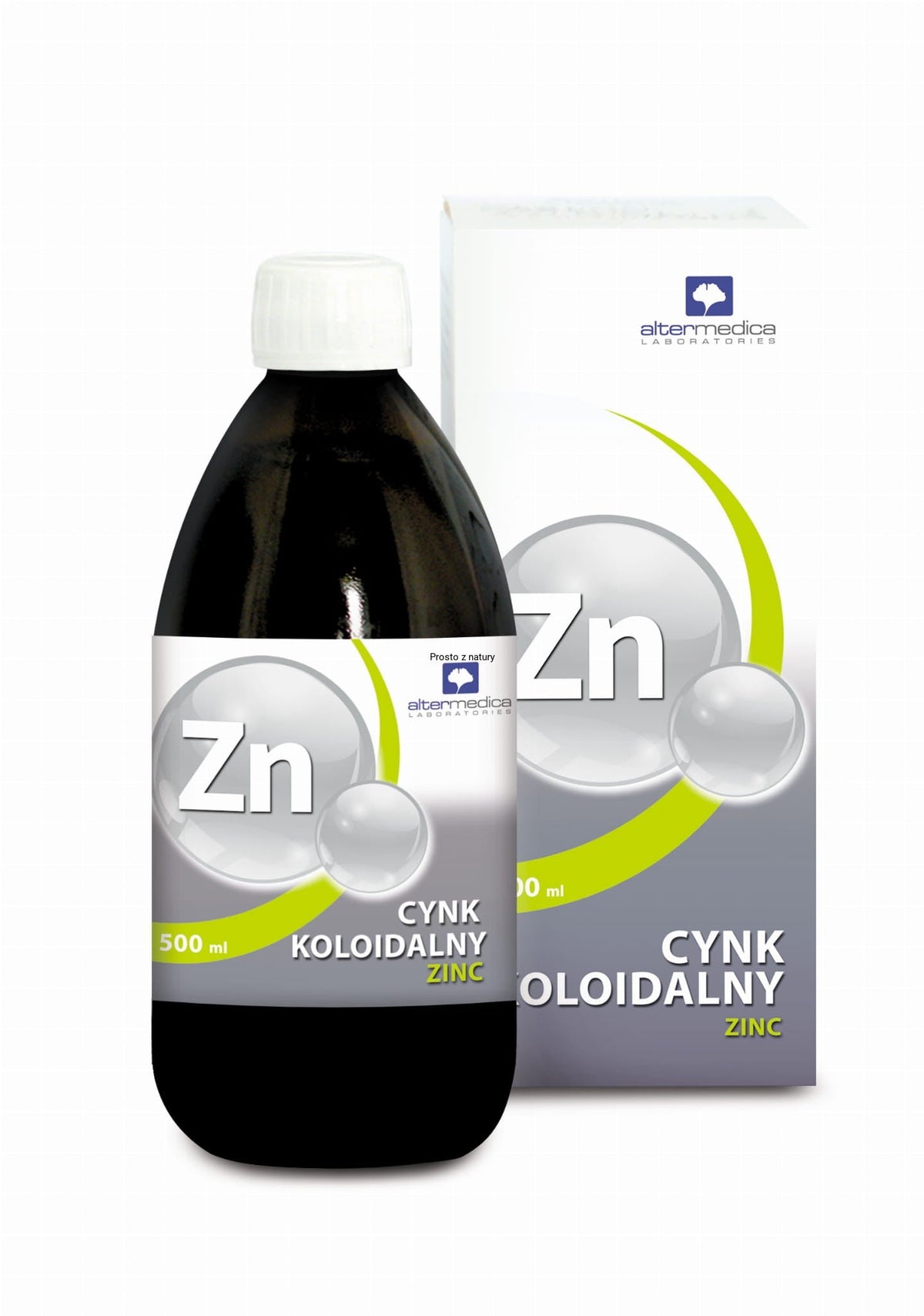 CYNK KOLOIDALNY 500ML - Poprawia kondycje skóry twarzy