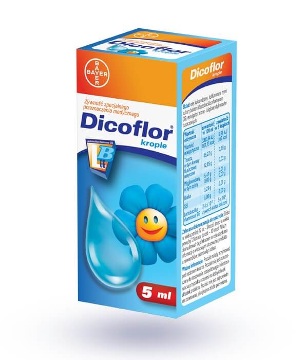 Dicoflor - Probiotyk, Krople dla dzieci i niemowląt, UK apteka online